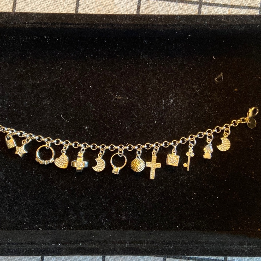 Mini Rings charm bracelet